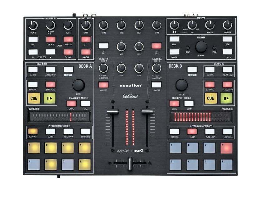 A new DJ controller designed in collaboration with Serato.