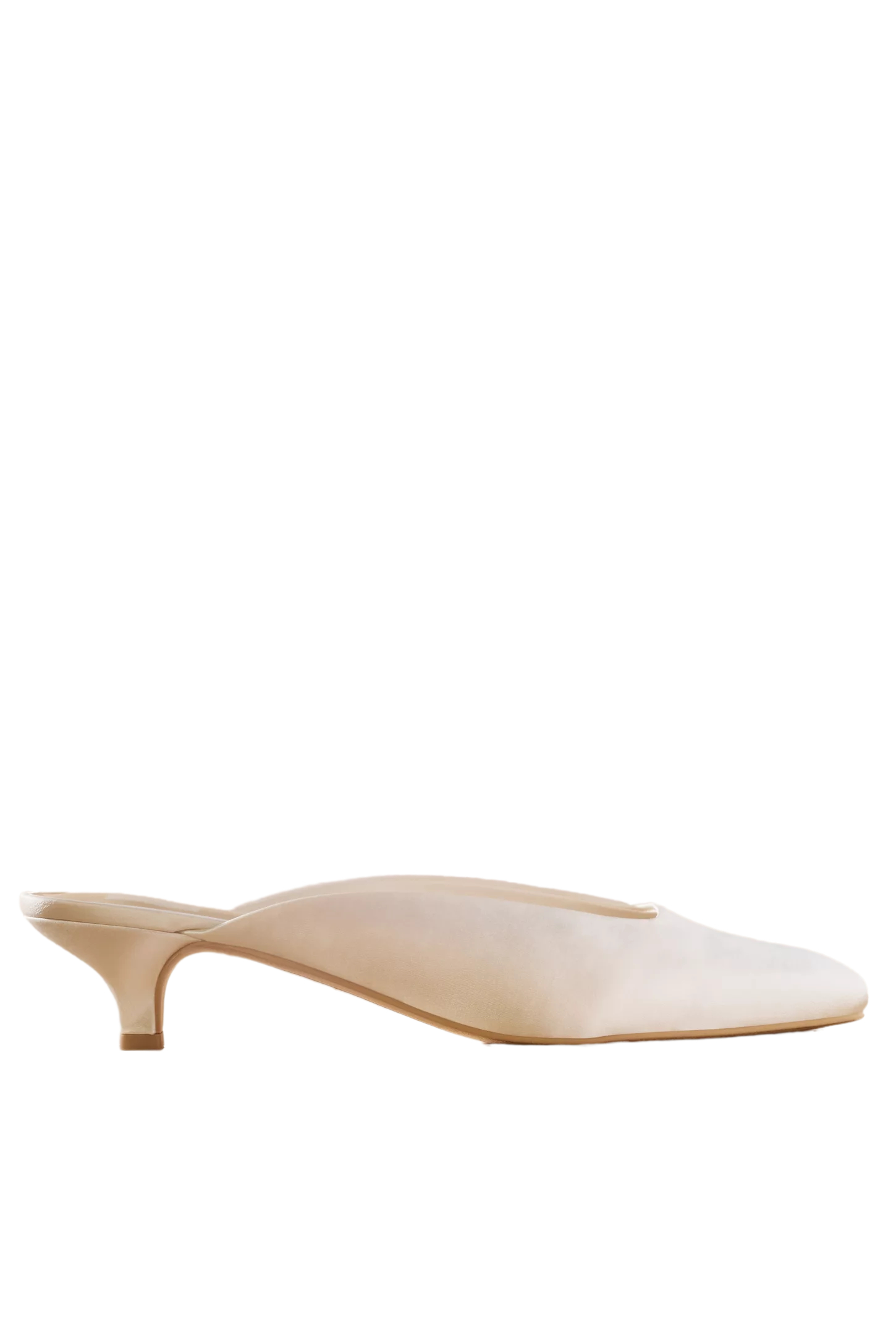 Dolce Vita Urma Satin Mule Kitten Heels