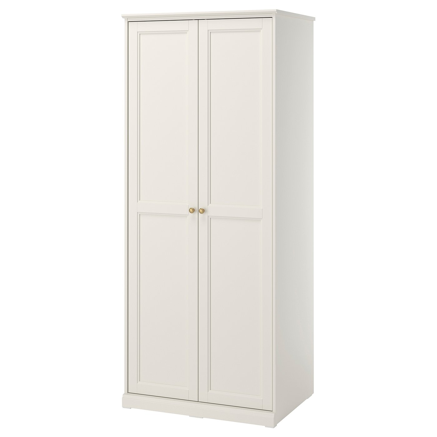 F&amp;Aring;gelfj&amp;Auml;llet Wardrobe With 2 Doors - Off-White 32 1/4x23 5/8x76 3/8 "