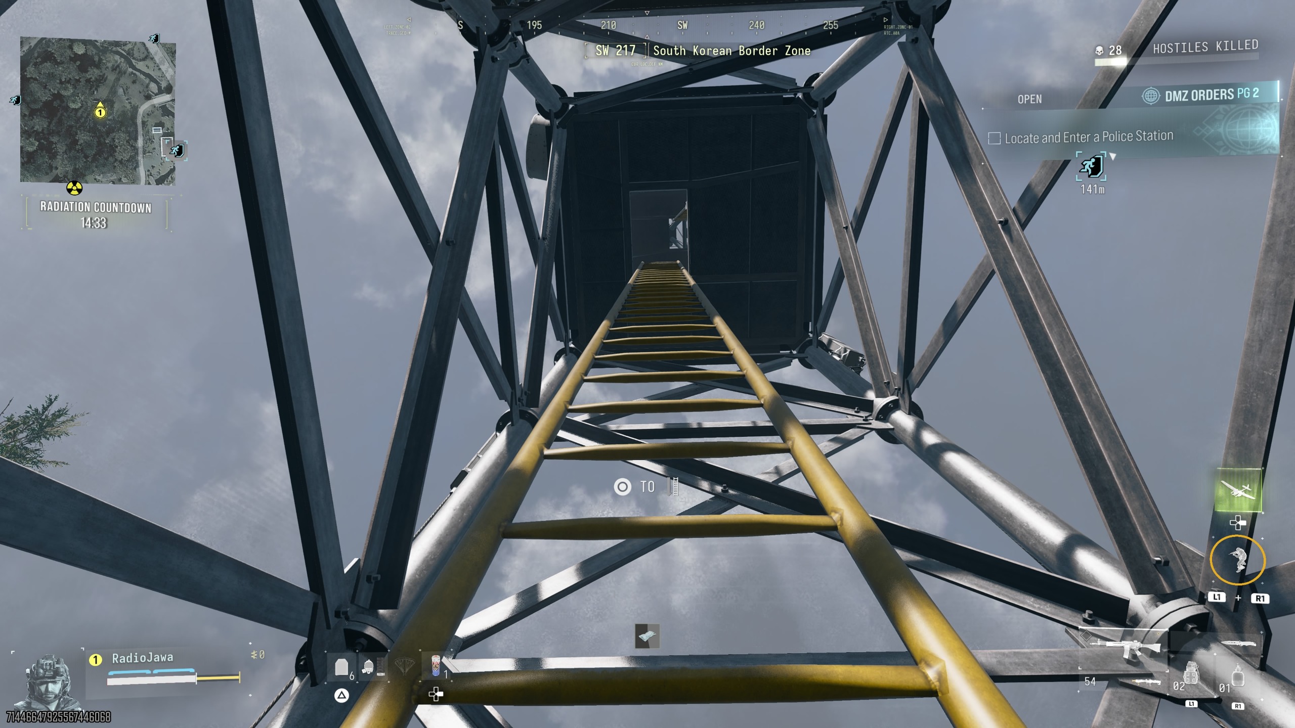 How to place transmitters on radio towers in DMZ
