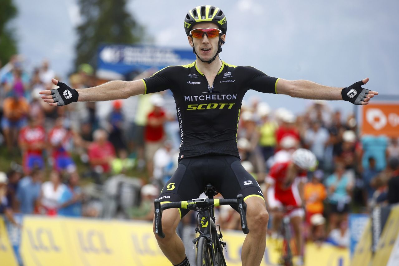 Adam Yates (Mitchelton-Scott) wins stage 7 of the Criterium du Dauphine