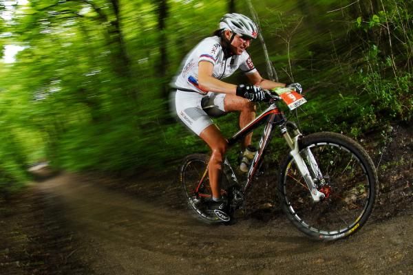 Blaza Kemencic (Felt &Ouml;tztal X-Bionic World Cup Team) on her way to fourth place at the European Marathon Championships.
