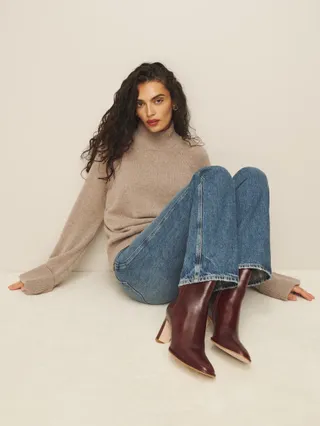 Reformation, Gillian Ankle Boot