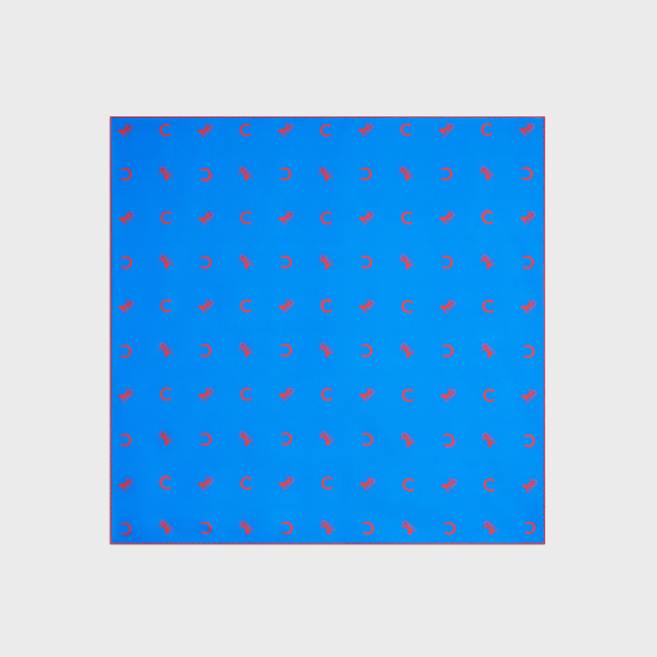 Square in Silk Twill