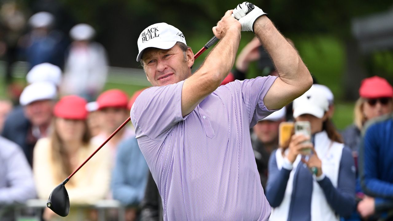 Nick Faldo, who won the Open at St Andrews in 1990, fears golf&#039;s big hitters could take the course apart at the 150th Open Championship next week