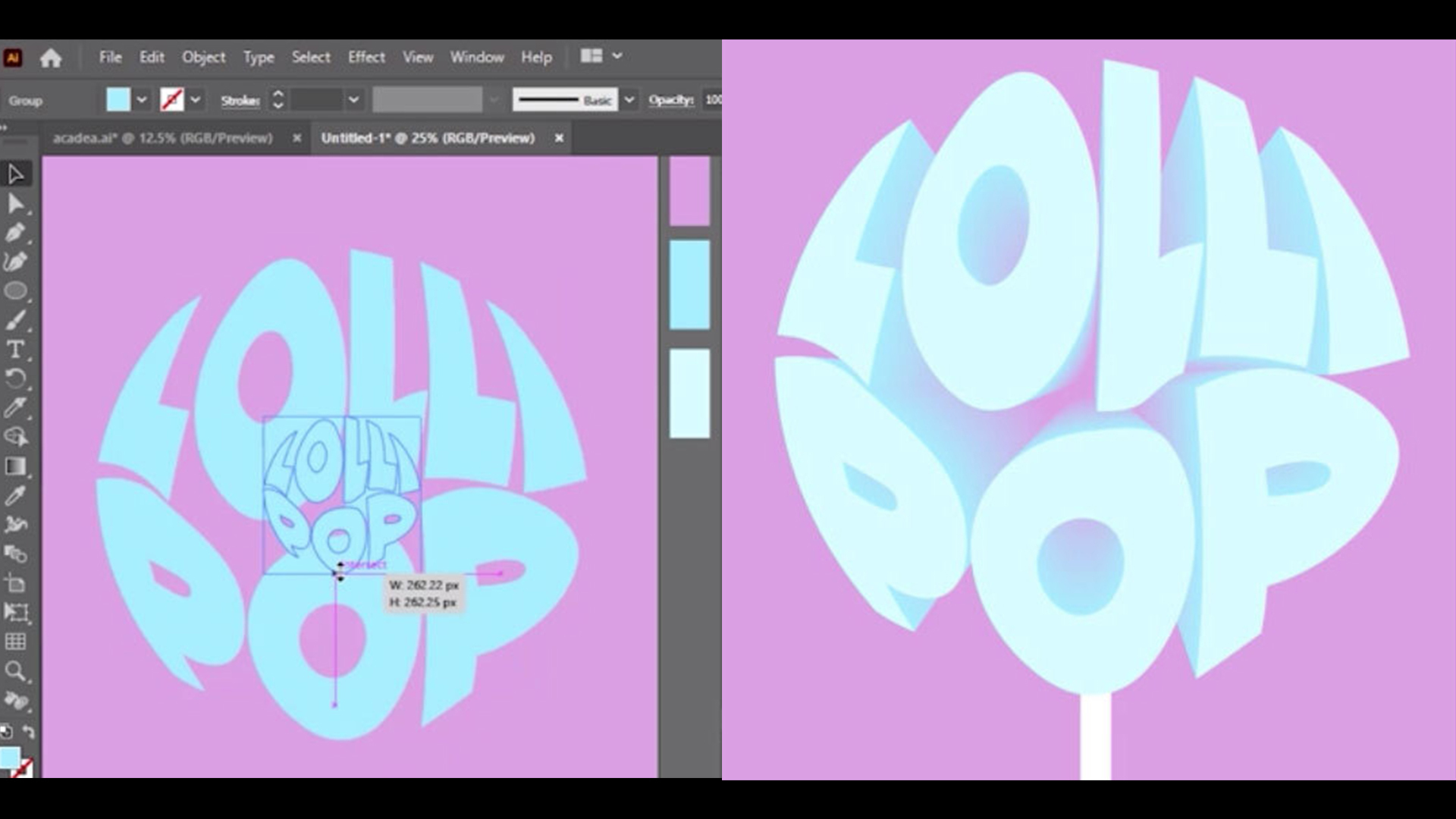 The Top 80 Adobe Illustrator Text Effects Tutorials T