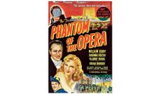 The poster for the 1943 film of 'The Phantom of the Opera'.