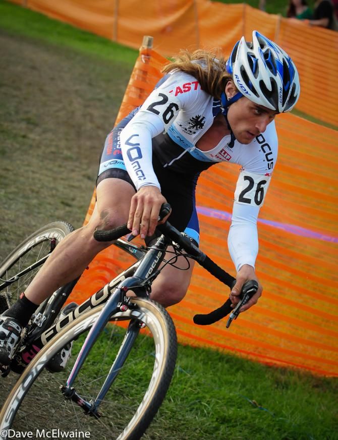 Anthony Clark (JAM Fund/ NCC/ Vittoria) went down soon after the start and had to chase back