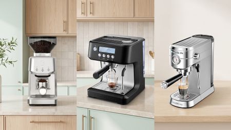 A selection of Casabrews coffee machines.