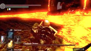 Dark Souls Remastered boss: Centipede Demon