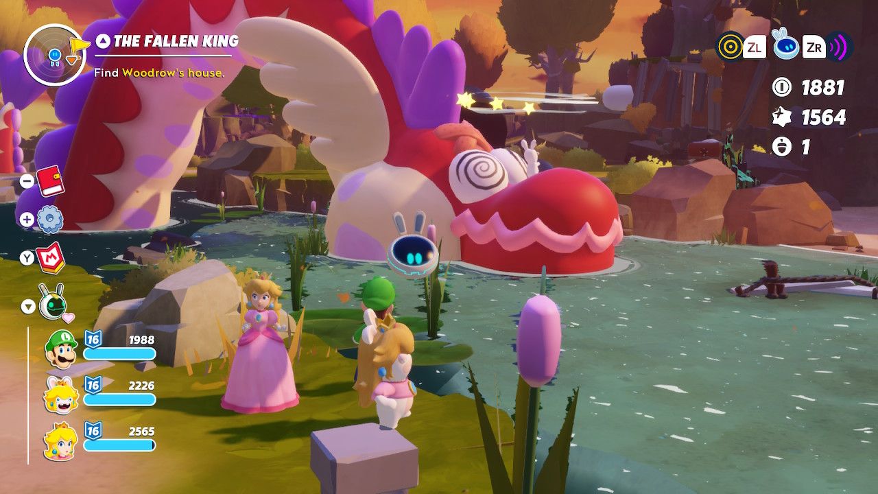 Palette Prime in Mario + Rabbids Sparks of Hope
