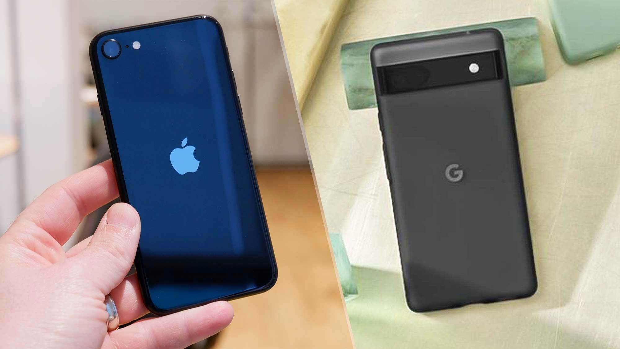 Google Pixel 6a vs. iPhone SE 2022