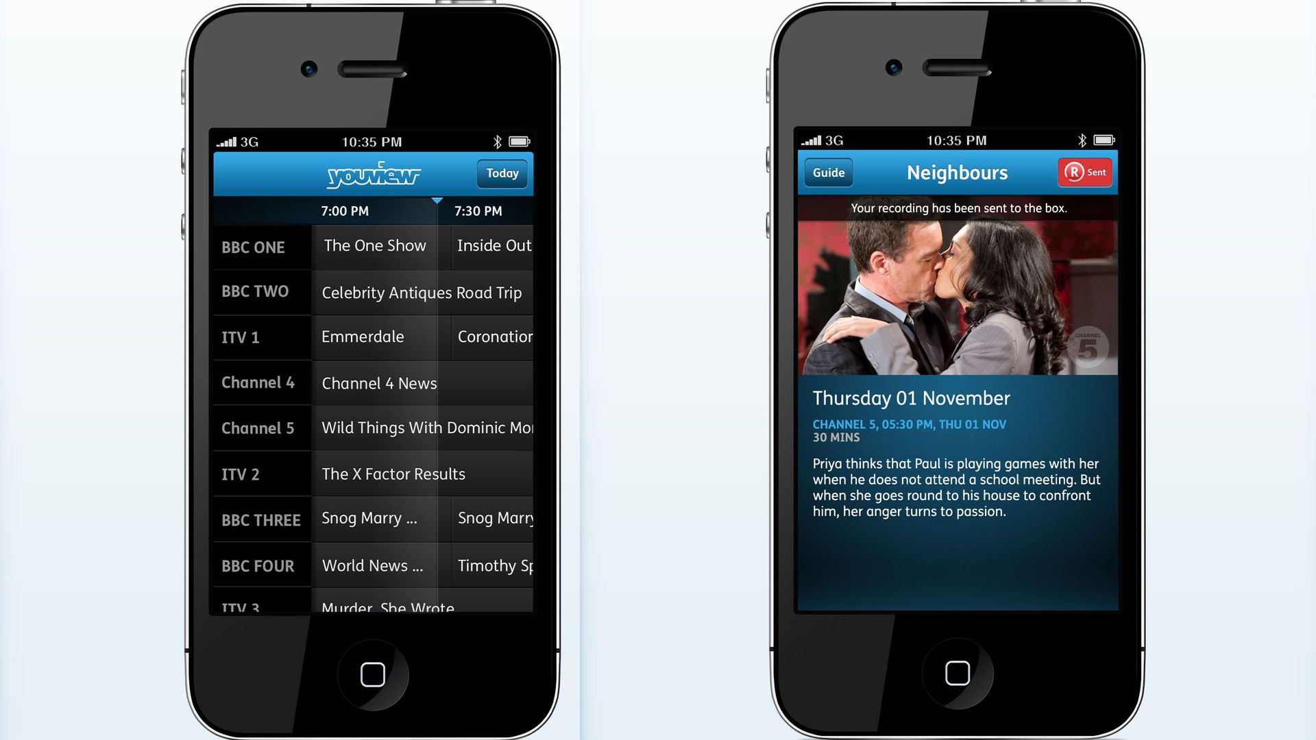 Record Corrie forever with YouView for iOS update TechRadar