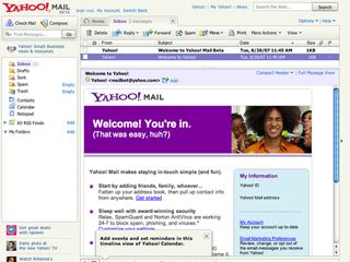 New Yahoo Mail Adds Text Messaging Techradar