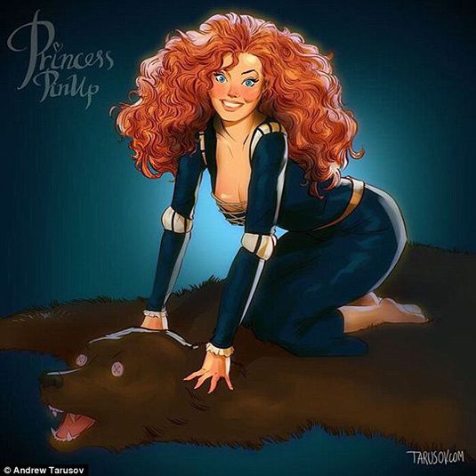 Artists React To Disney Princess Pin Ups Creative Bloq