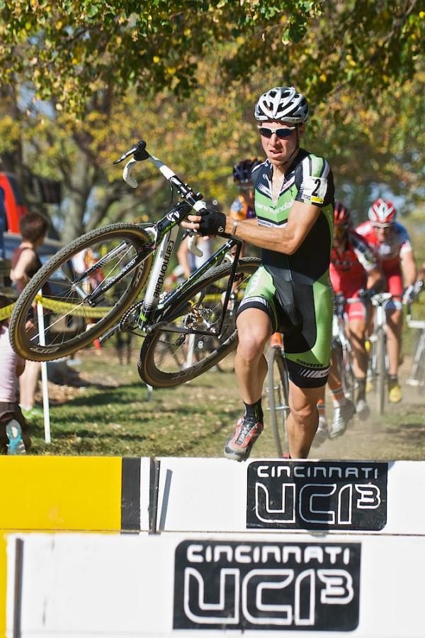 Jeremy Powers early in the race.
