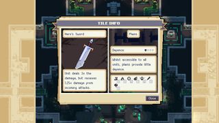 Wargroove 2 screenshot showing the Hero's Sword.