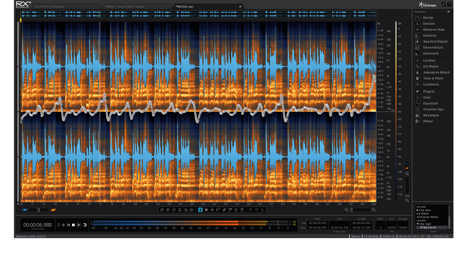 izotope rx 6 standard features