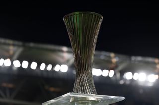 The Conference League trophy