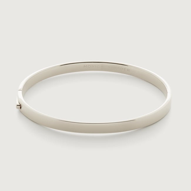 Sterling Silver Essential Bangle