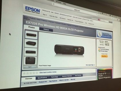 Performance and flaws - Epson EX7235 Pro Projector review | TechRadar