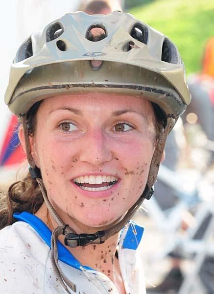 Lizzy (Giant) happy with her race