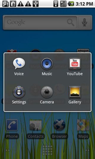 Nexus one recent apps