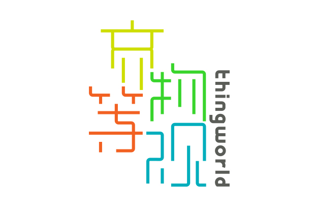 Natasha Jen has designed the identity for thingworld, the new media art triennial at the National Art Museum of China