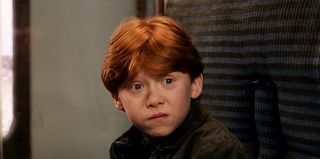 Rupert Grint as Ron Wesley in Harry Potter and the Sorcerer's Stone