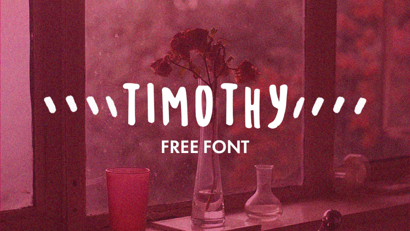 best free fonts: Timothy