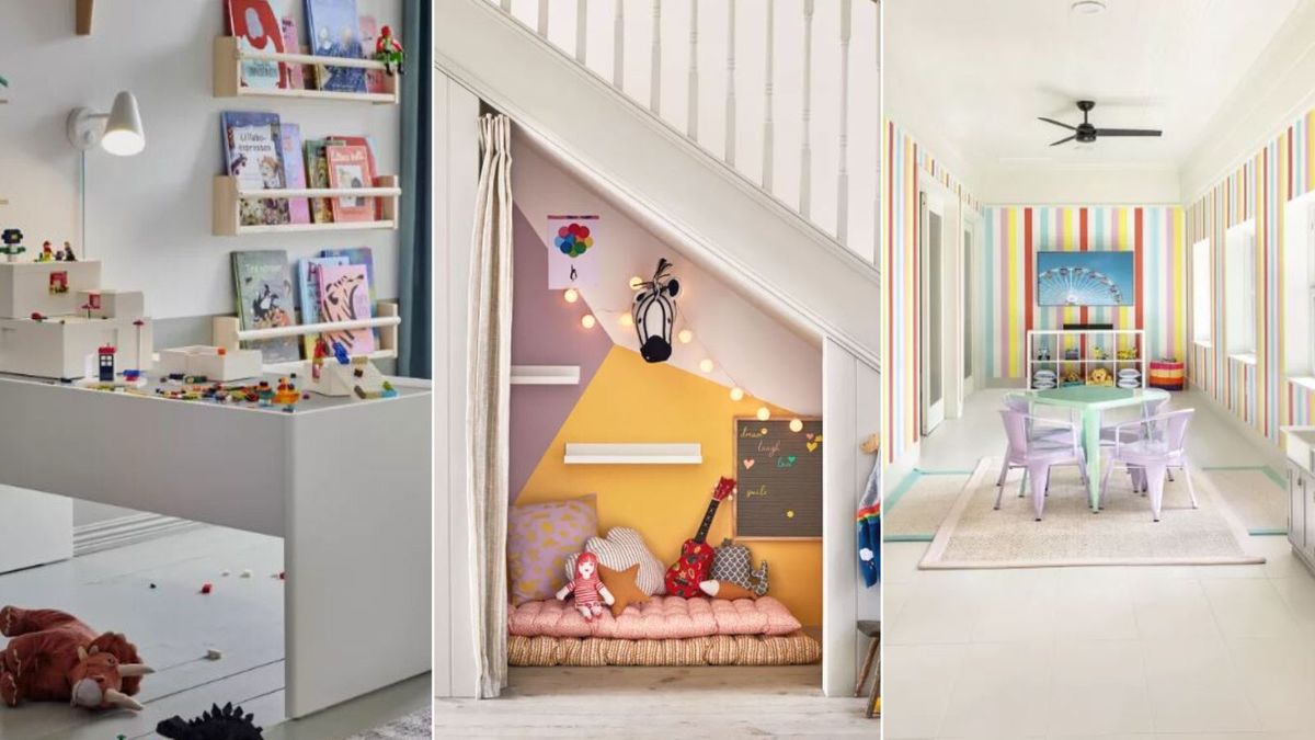 30 Kids' Playroom Ideas to Spark Creativity - Small Playroom Tips
