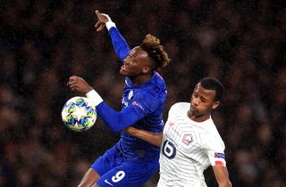 Tammy Abraham in action against Lille