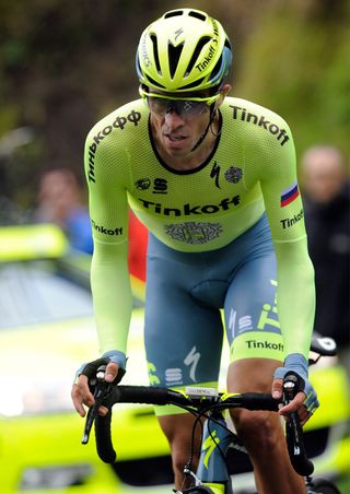 Alberto Contador on his way to overall victory in the 2016 Tour of the Basque Country. Photo: Graham Watson