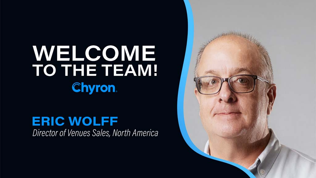 Eric Wolff joins Chyron