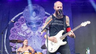 Baroness performing live