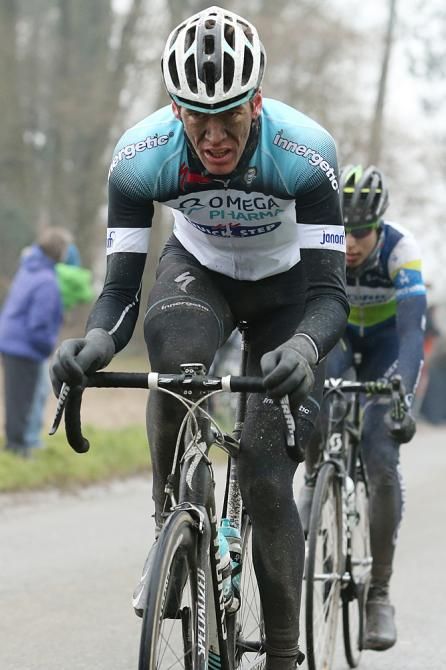 Stijn Vandenbergh pushes the pace