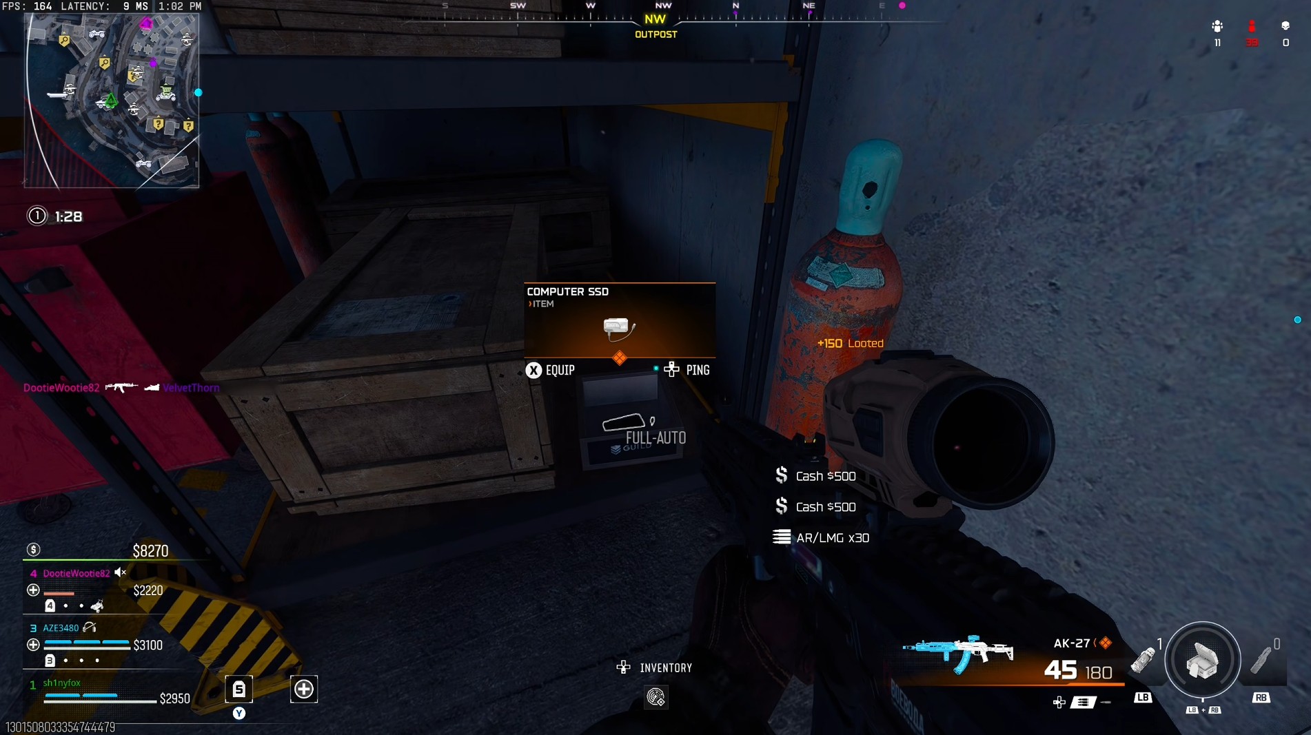 Completing the new Rebirth Island easter egg on Call of Duty: Warzone. 