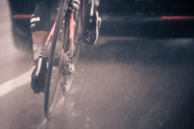 Heavy rains for the final day of Coppi e Bartali.
