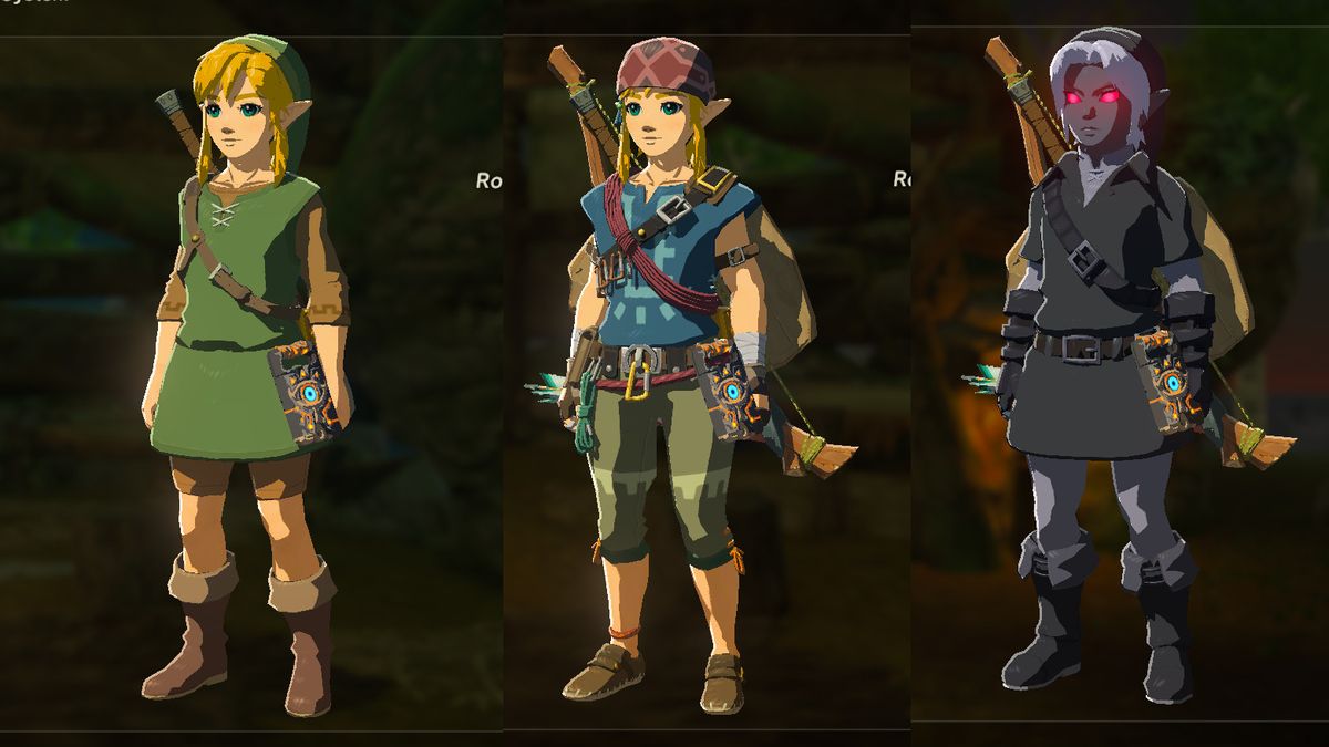 Одежда линка the Legend of Zelda