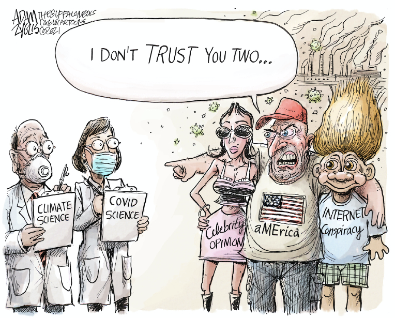 trust from anti-vaxxers