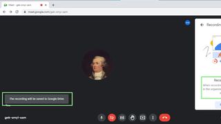 How to record a Google Meet call