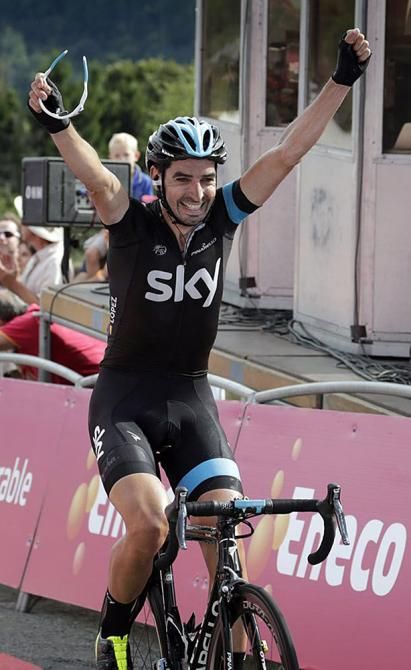 David Lopez Garcia (Sky) wins stage 6 of the Eneco Tour