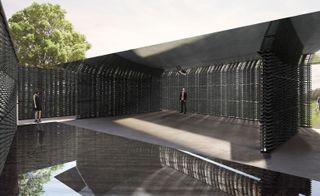 Frida Escobedo's design for the Serpentine Pavilion 2018