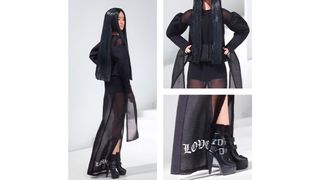 Photos of a Vera Wang Barbie Doll