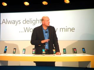 Ballmer loves his phone, Likes Facebook