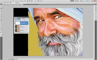 Photoshop tips: Add texture to paintings