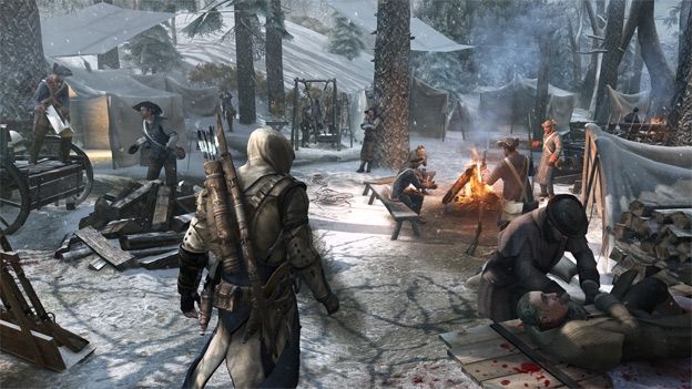 assassins creed frontier camp