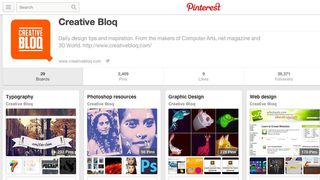 The first board you follow should be http://pinterest.com/creativebloq