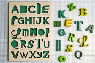 typography puzzle