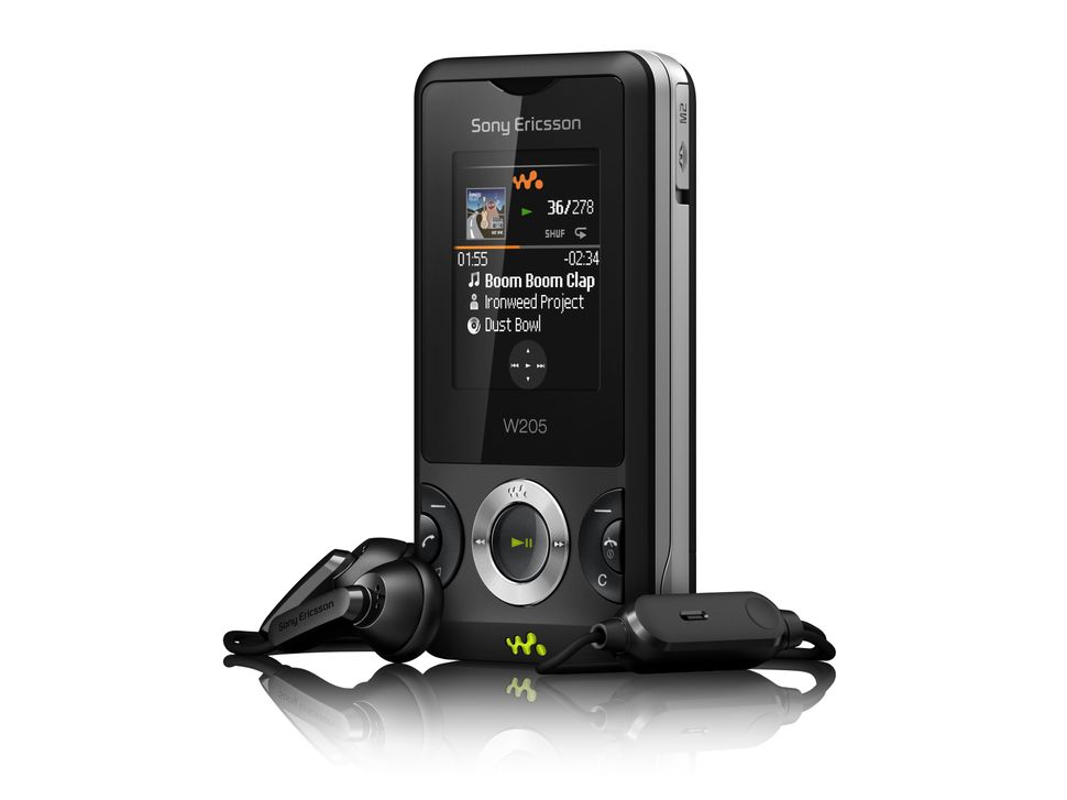 Sony Ericsson's W205 affordable mobile music TechRadar